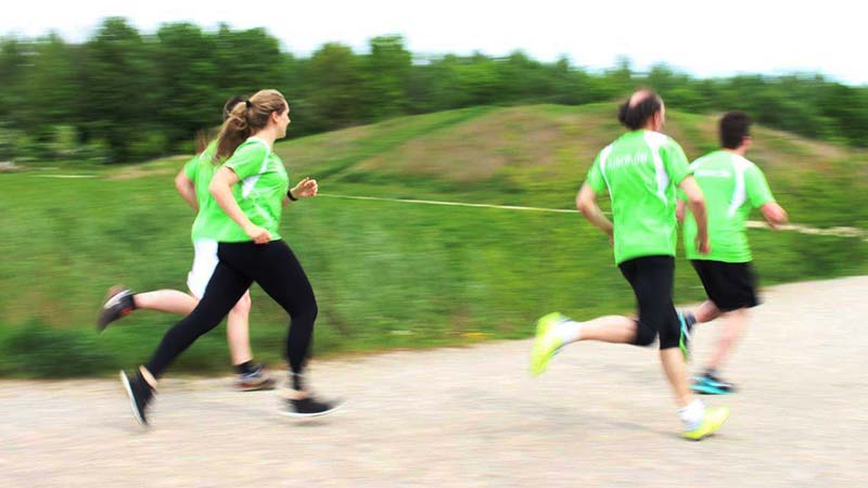 Läuferinnen und Läufer